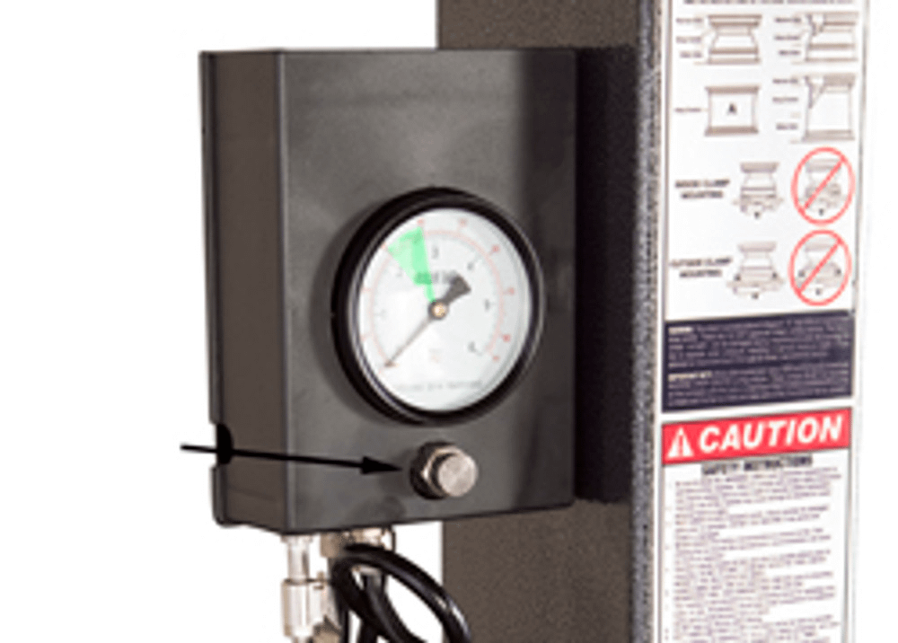 Ranger R76ATR TiltBack Tire Changer with Assist Tower Yellow/Gray